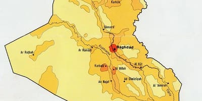 வரைபடம் ஈராக் மக்கள் தொகை